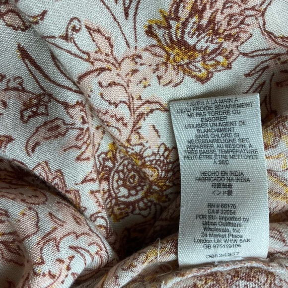 Free People Lady Luck Printed Tunic Size Small Bohemian Mini Dress - Picture 11 of 16